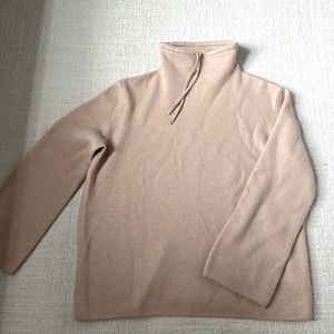 Vince Women’s Cashmere Blend Funnel Neck Sweater - Camel, Size M